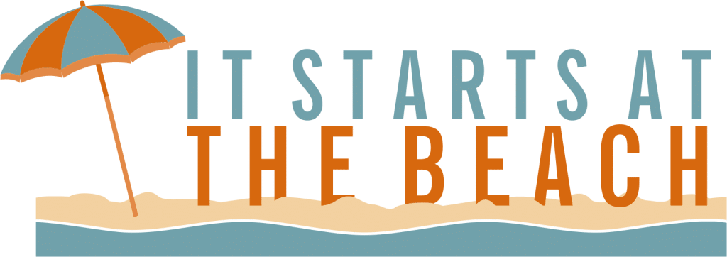 Grand Bend Tourism - It Starts At The Beach - Logo Colour